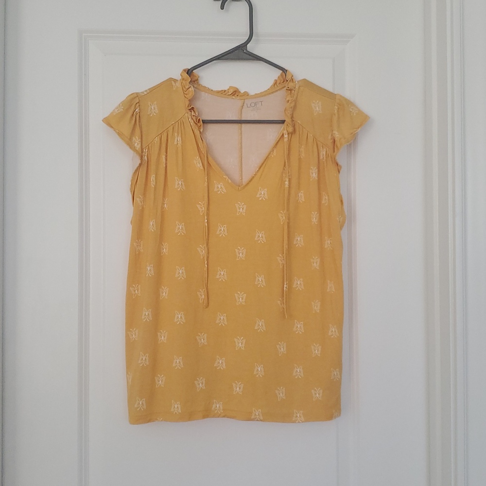 Loft Yellow Women's Top